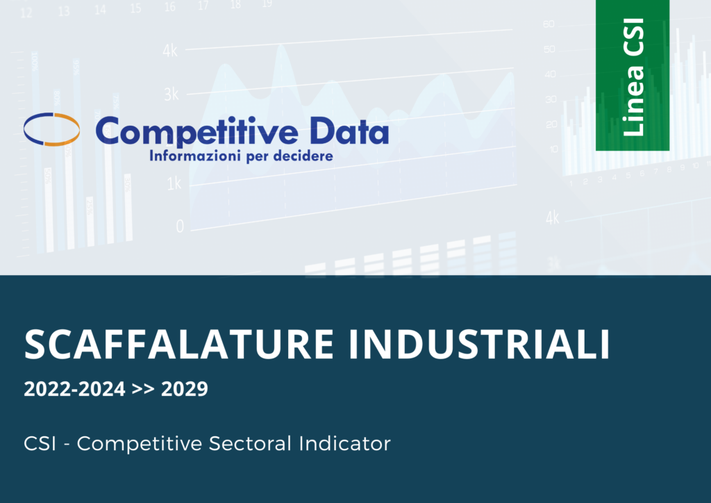 scaffalature industriali: l’analisi dei bilanci delle aziende nel triennio 2022-2024 con le previsioni al 2029